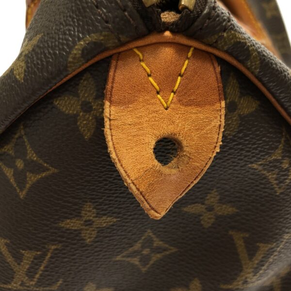 37324555 12 Louis Vuitton Speedy 30 Handbag Martier Engraved Monogram Canvas