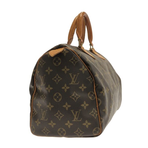 37324555 2 Louis Vuitton Speedy 30 Handbag Martier Engraved Monogram Canvas