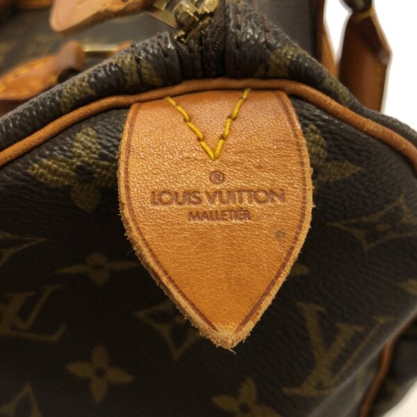 37324555 7 Louis Vuitton Speedy 30 Handbag Martier Engraved Monogram Canvas