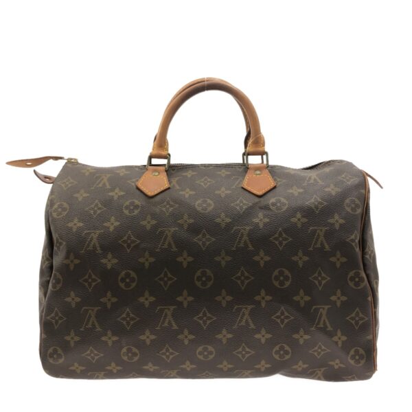 37324660 3 Louis Vuitton Speedy 35 Handbag Monogram Canvas