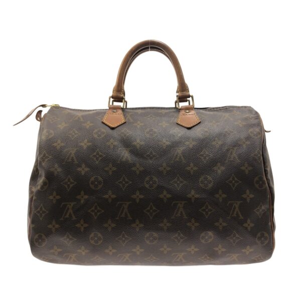 37324674 3 Louis Vuitton Speedy 35 Handbag Monogram Canvas