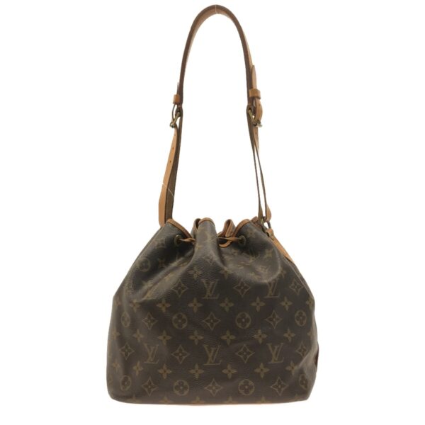 37324680 3 Louis Vuitton Petit Noe Shoulder Bag Martier Engraved Canvas