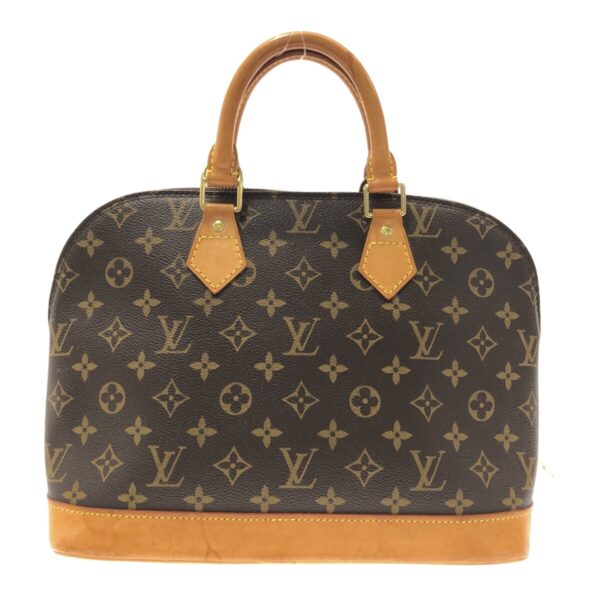 37324684 3 Louis Vuitton Alma Handbag Monogram Canvas