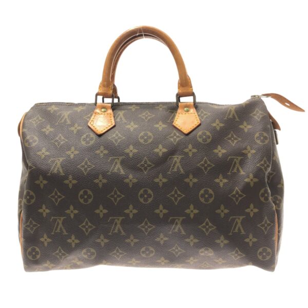 37324700 3 Louis Vuitton Speedy 35 Handbag Monogram Canvas