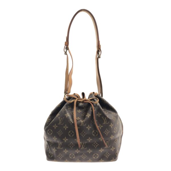 37324701 1 Louis Vuitton Petit Noe Shoulder Bag Monogram Canvas