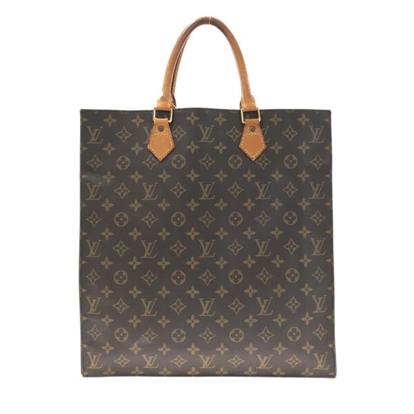 37324710 1 Louis Vuitton Sac Plat Handbag Monogram Canvas