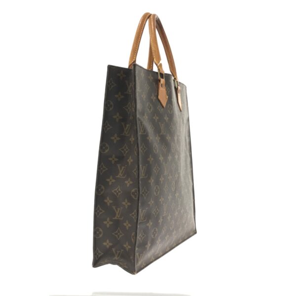 37324710 2 Louis Vuitton Sac Plat Handbag Monogram Canvas