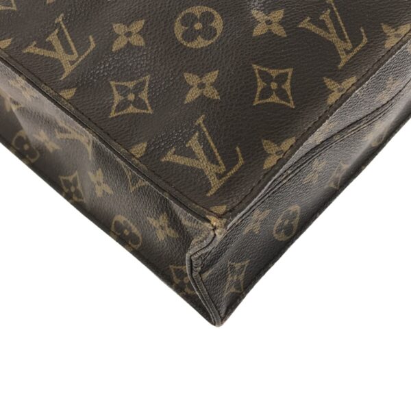 37324710 5 Louis Vuitton Sac Plat Handbag Monogram Canvas