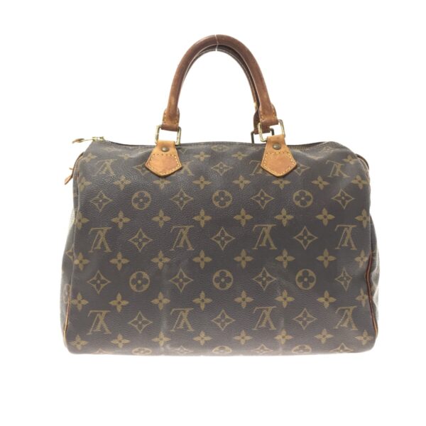 37324729 3 Louis Vuitton Speedy 30 Handbag Monogram Canvas