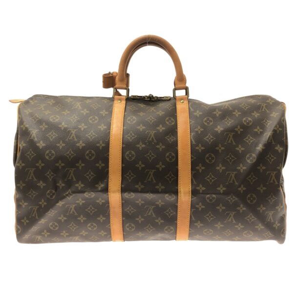 37324789 3 Louis Vuitton Keepall 55 Bag Monogram Canvas