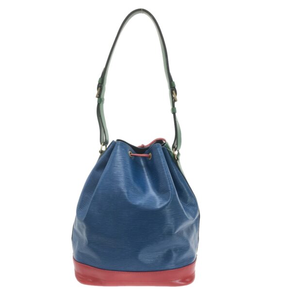 37324803 3 Louis Vuitton Noe Tricolor Toledo Blue Castilian Red Borneo Green