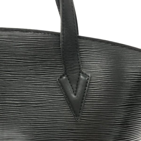 37325137 10 Louis Vuitton Saint Jacques Shopping Shoulder Bag Noir Leather