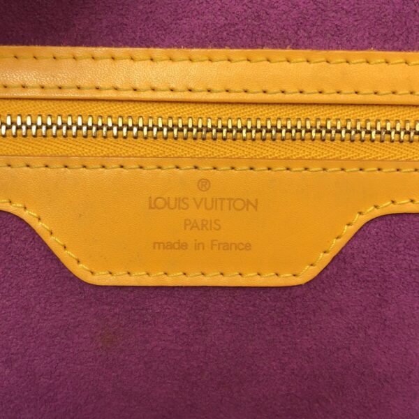 37325265 7 Louis Vuitton Saint Jacques Shopping Shoulder Bag Jaune Leather