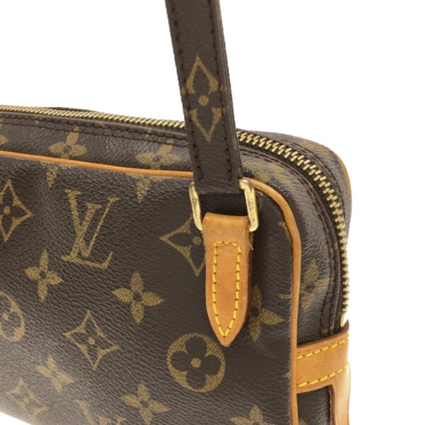 37325268 10 Louis Vuitton Pochette Marly Bandouliere Shoulder Bag Monogram Canvas