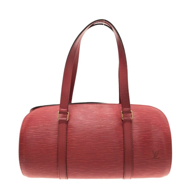 37325673 1 Louis Vuitton Soufflot Handbag Castilian Red Leather