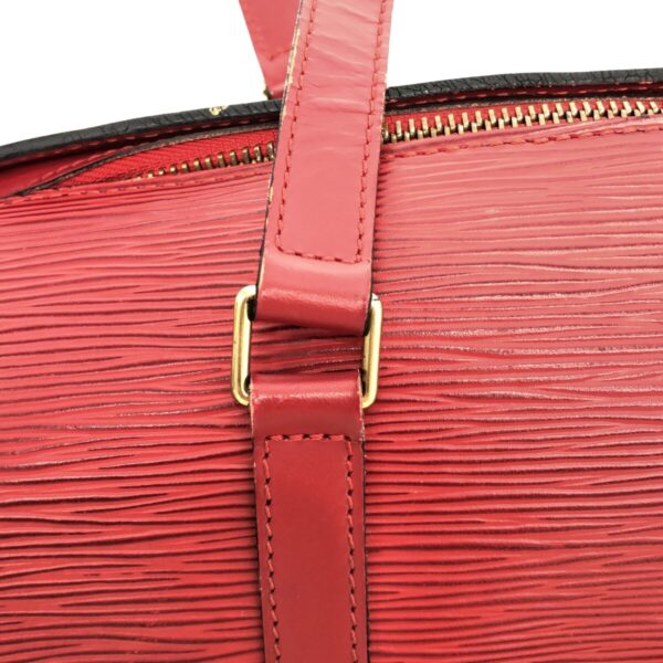 37325673 10 Louis Vuitton Soufflot Handbag Castilian Red Leather