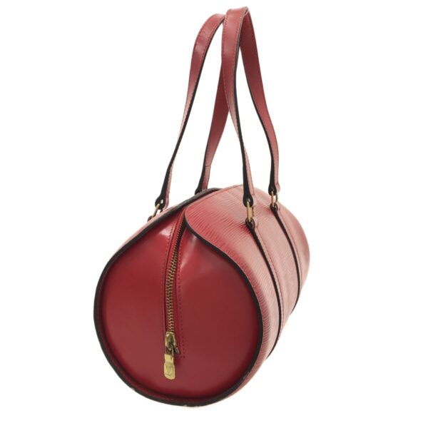 37325673 2 Louis Vuitton Soufflot Handbag Castilian Red Leather