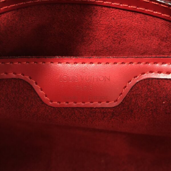 37325673 7 Louis Vuitton Soufflot Handbag Castilian Red Leather