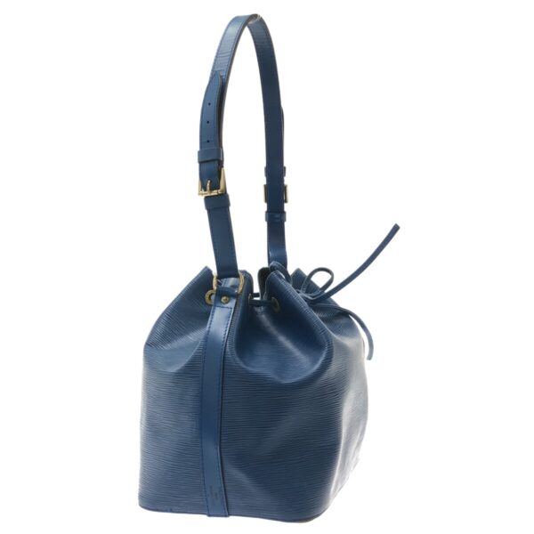 37325728 2 Louis Vuitton Petit Noe Shoulder Bag Toledo Blue Leather