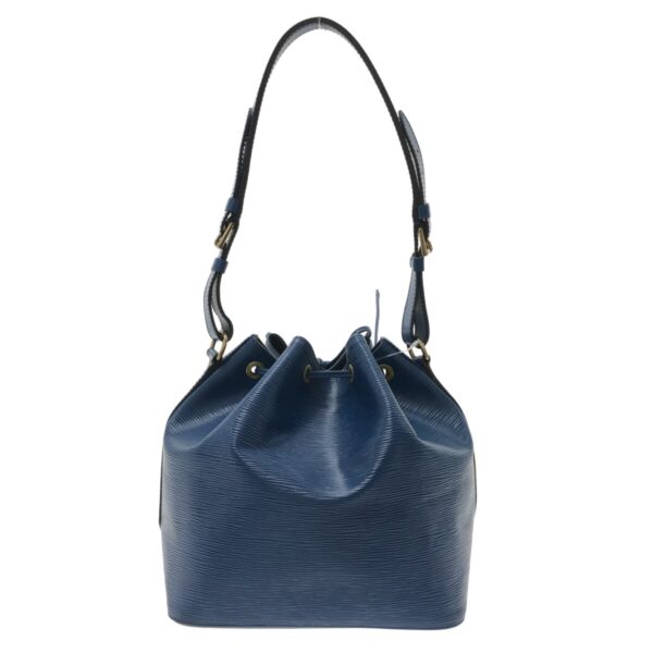 37325728 3 Louis Vuitton Petit Noe Shoulder Bag Toledo Blue Leather