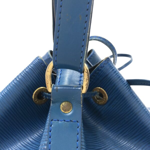 37325729 10 Louis Vuitton Petit Noe Shoulder Bag Toledo Blue Leather