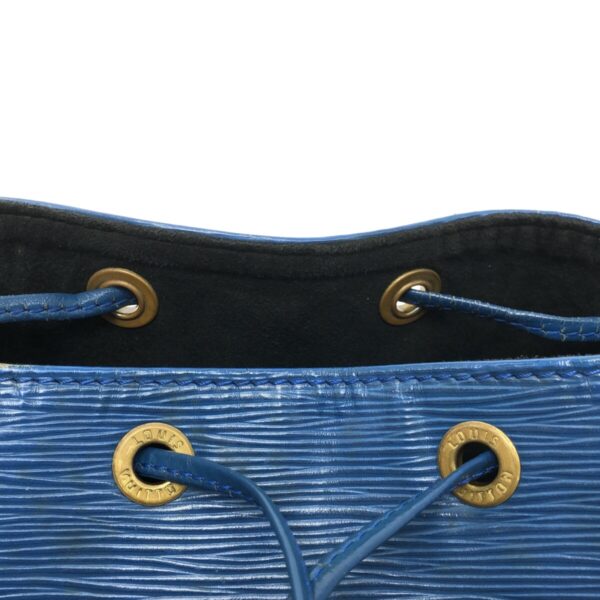 37325729 11 Louis Vuitton Petit Noe Shoulder Bag Toledo Blue Leather