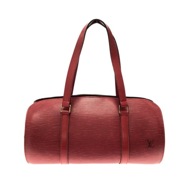 37325747 1 Louis Vuitton Soufflot Handbag Castilian Red Leather