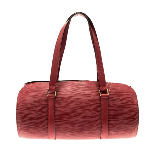 37325747 3 Louis Vuitton Soufflot Handbag Castilian Red Leather