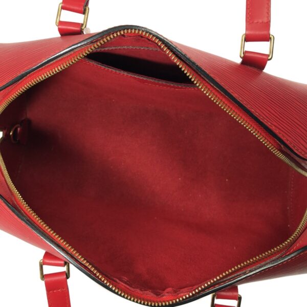 37325747 6 Louis Vuitton Soufflot Handbag Castilian Red Leather