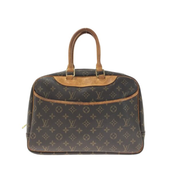 37325897 1 Louis Vuitton Deauville Handbag Monogram Canvas