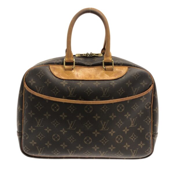 37325942 1 Louis Vuitton Deauville Handbag Monogram Canvas