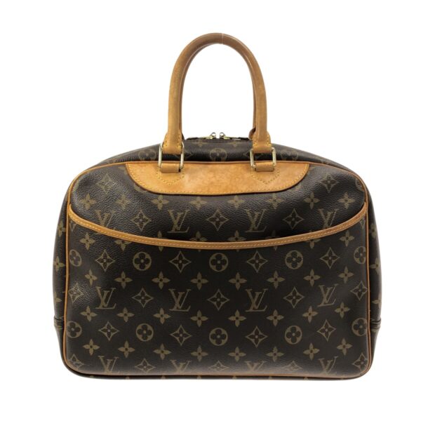 37325950 1 Louis Vuitton Deauville Handbag Monogram Canvas