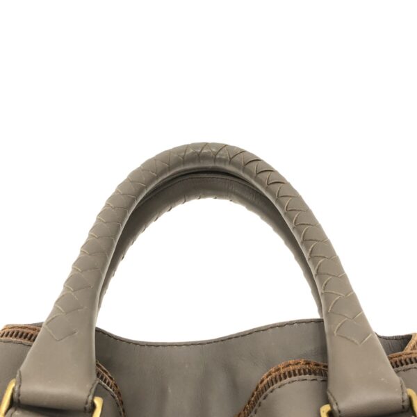 37380135 8 Bottega Veneta Intrecciato Tote Bag Leather Gray Beige Brown