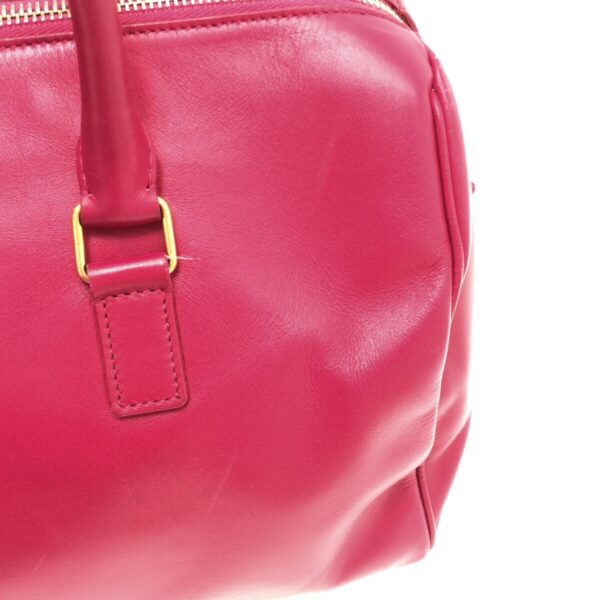 37380136 14 Saint Laurent Paris Duffle Handbag Leather Pink