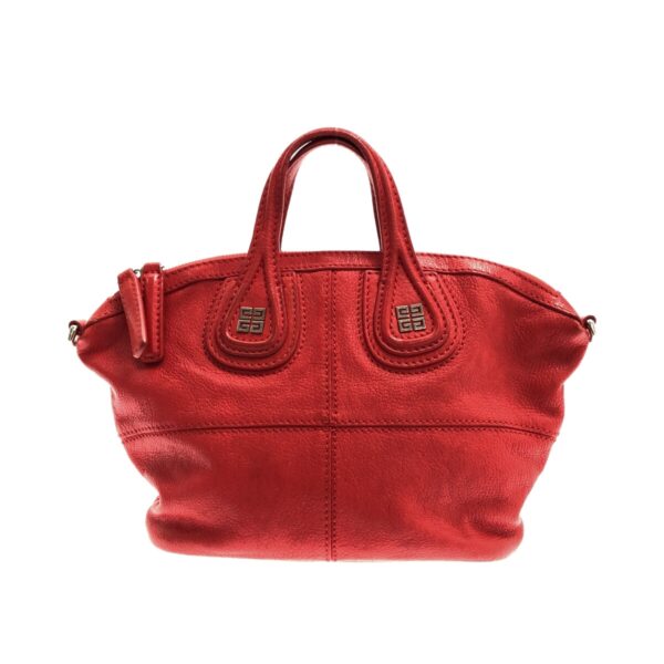 37380156 1 Givenchy Nightingale Handbag Leather Red