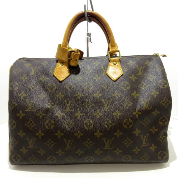 37392874 1 Louis Vuitton Speedy 35 Handbag Monogram Canvas