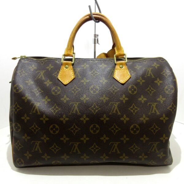 37392874 3 Louis Vuitton Speedy 35 Handbag Monogram Canvas