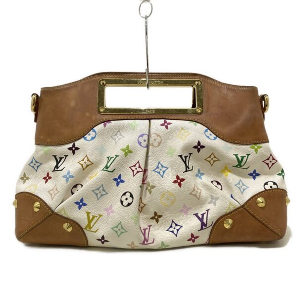 37393785 1 Louis Vuitton Judy MM Handbag Monogram Multicolor White