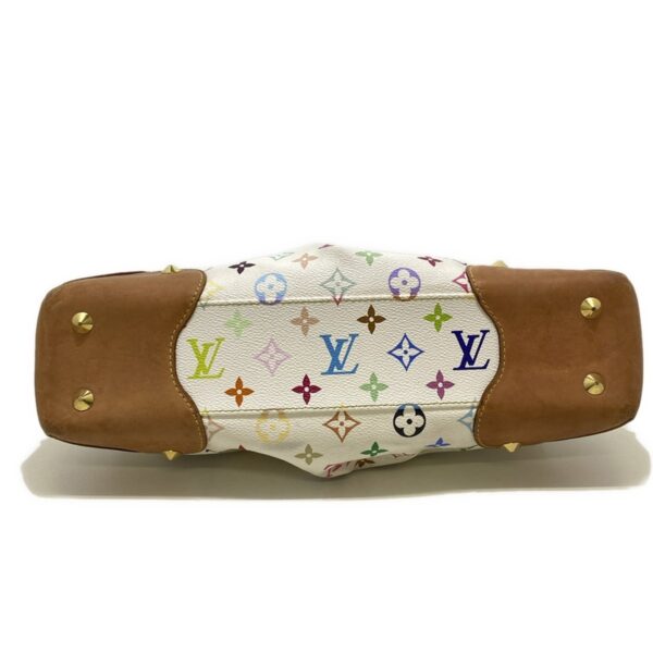 37393785 5 Louis Vuitton Judy MM Handbag Monogram Multicolor White