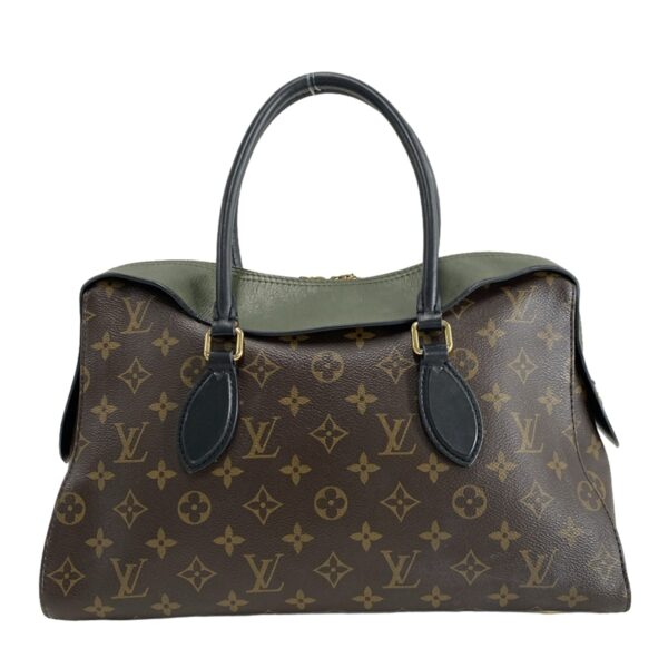 37393831 3 Louis Vuitton Tuileries Tote Bag Khaki Monogram Leather