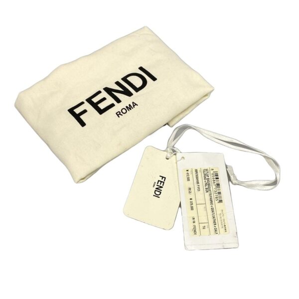 37393853 11 Fendi Baguette Chain Midi Shoulder Bag Chain Orange