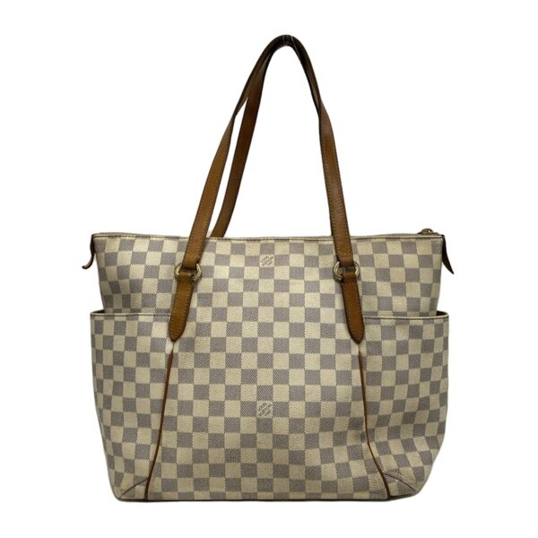 37394797 3 Louis Vuitton Totally MM Shoulder Bag Damier Azur