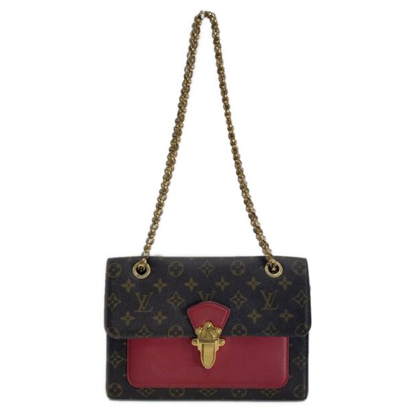 37394972 1 Louis Vuitton Victoire Shoulder Bag Sleaze Leather