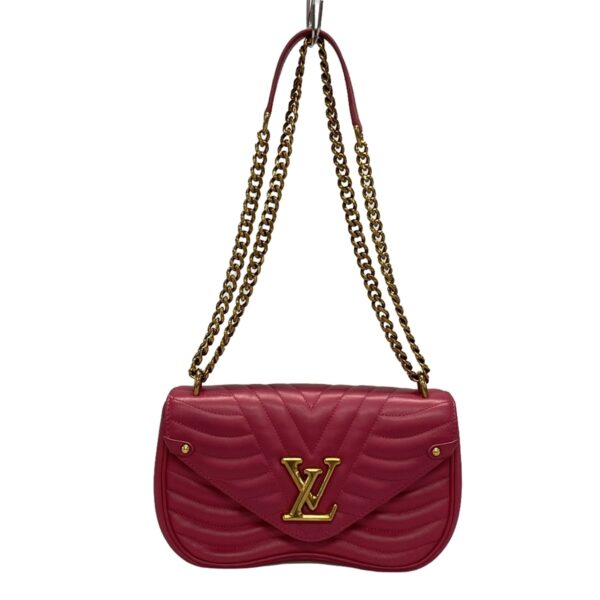 37394978 1 Louis Vuitton Chain Bag MM Shoulder Bag Freesia Leather