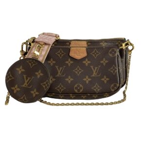 37395044 1 Louis Vuitton Saint Cloud MM Crossbody Shoulder Bag Monogram Canvas Brown