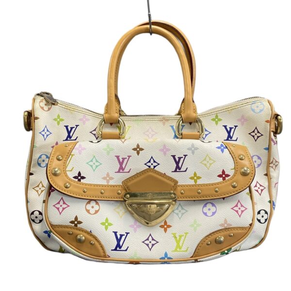 37395177 1 Louis Vuitton Rita Handbag Painted Bronne Monogram Multicolor Canvas