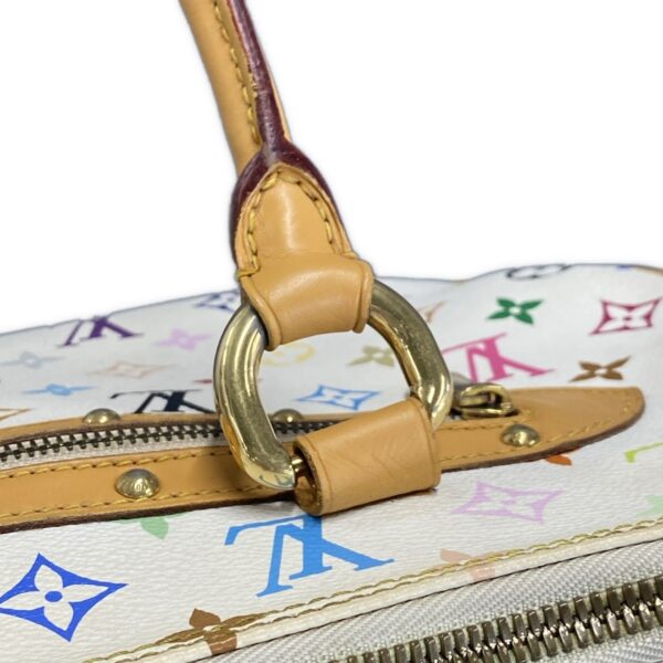 37395177 16 Louis Vuitton Rita Handbag Painted Bronne Monogram Multicolor Canvas