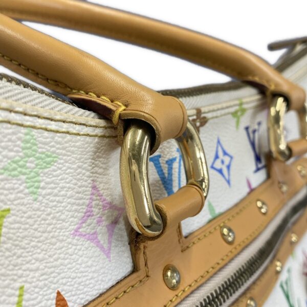 37395177 17 Louis Vuitton Rita Handbag Painted Bronne Monogram Multicolor Canvas