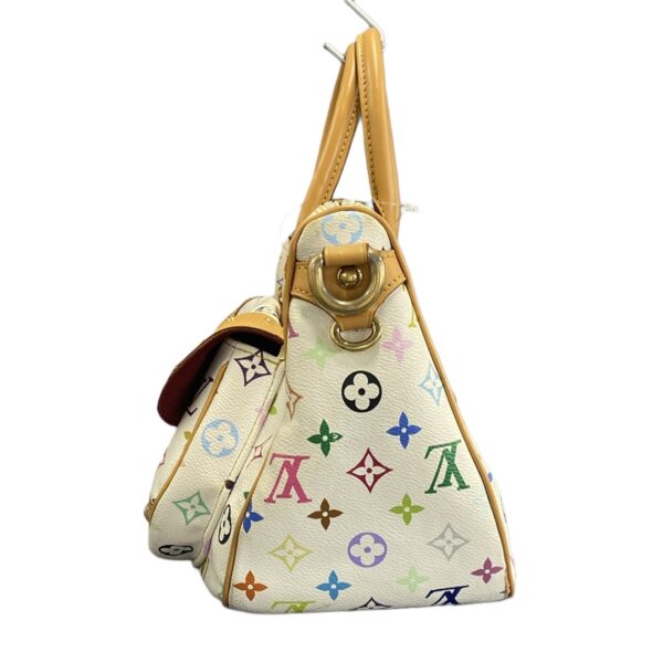 37395177 4 Louis Vuitton Rita Handbag Painted Bronne Monogram Multicolor Canvas