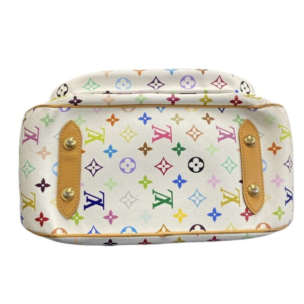 37395177 5 Louis Vuitton Rita Handbag Painted Bronne Monogram Multicolor Canvas